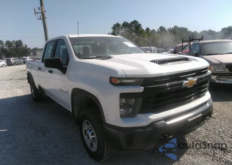 2024 Chevrolet Silverado 2500Hd 4Wd Long Bed Work Truck from USA, damaged, VIN 1GC1YLE7XRF216369